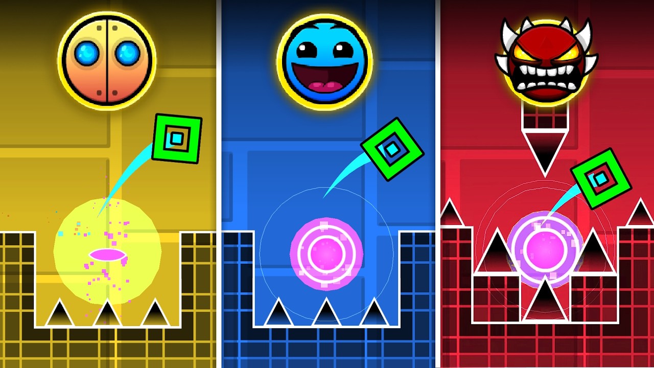 Geometry Dash Menu Screenshot